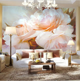 peony wall mural