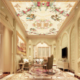 angels ceiling wall mural