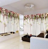 wall mural floral design