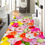 flowers wallpaper for floor