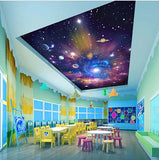 stars universe ceiling mural