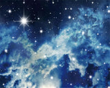 stars sky clouds ceiling wallpaper