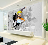 naruto wall mural